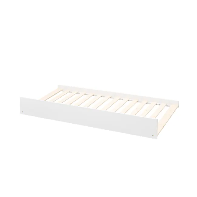 Miko Single Trundle Bed - White - 18