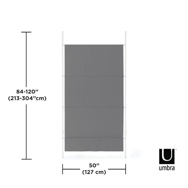 Anywhere Room Divider - Charcoal - 7