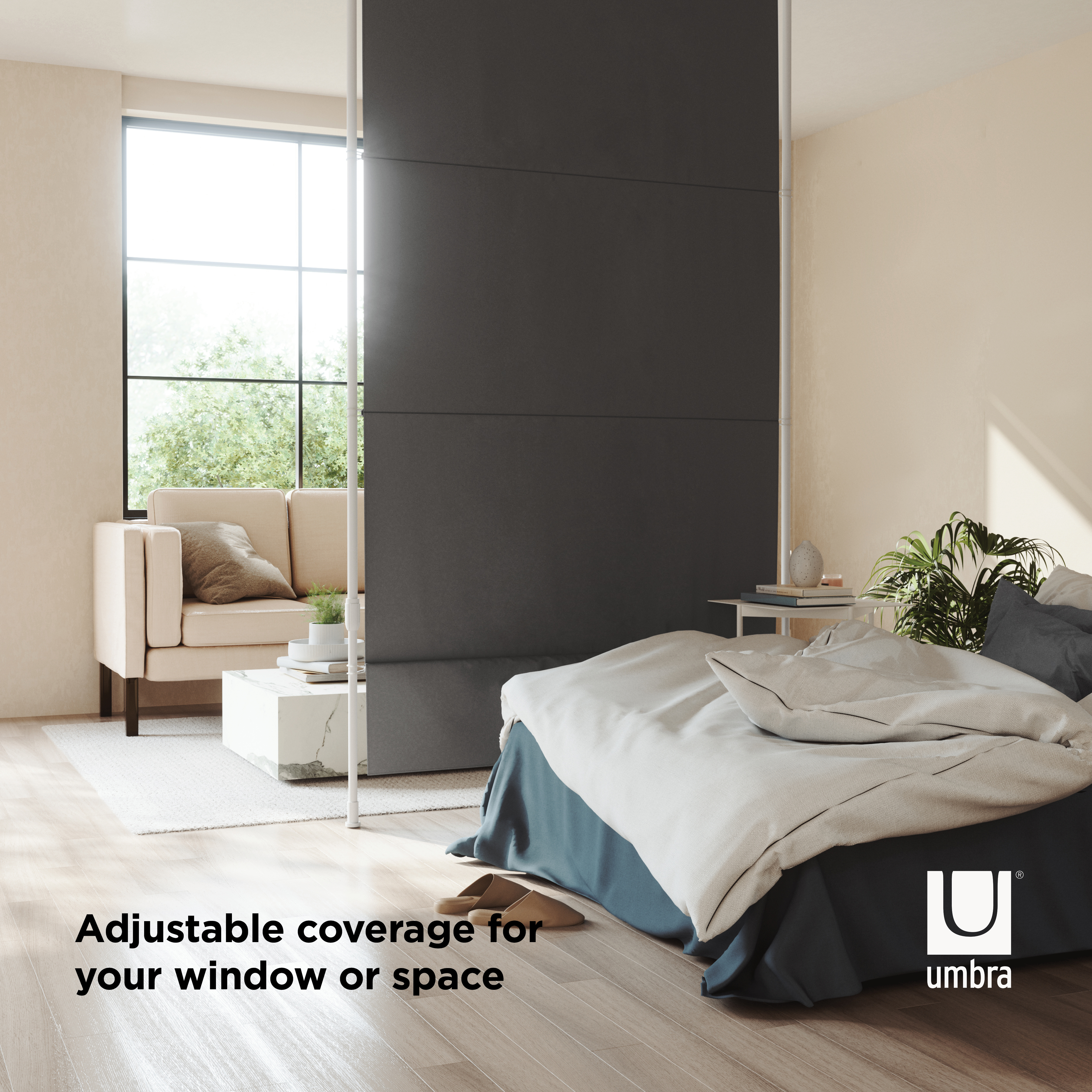 Anywhere Room Divider Charcoal, Umbra Home Accents HipVan