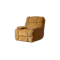 Polo Manual Recliner Lounge Chair - Mustard