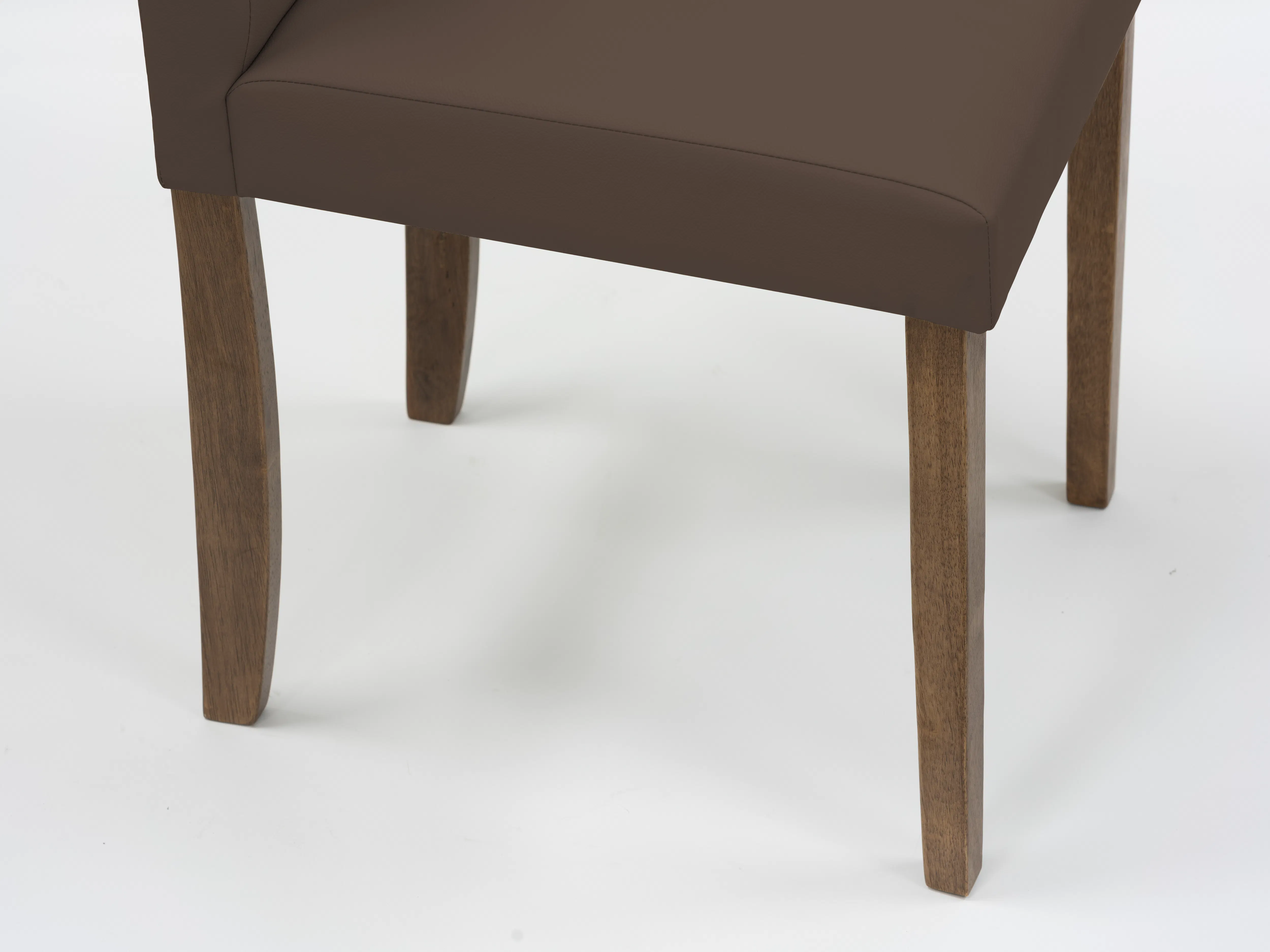 Dahlia Dining Chair - Cocoa, Mocha (Faux Leather) - 7