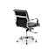Elias Soft Pad Mid Back Office Chair - Black (PU) - 2