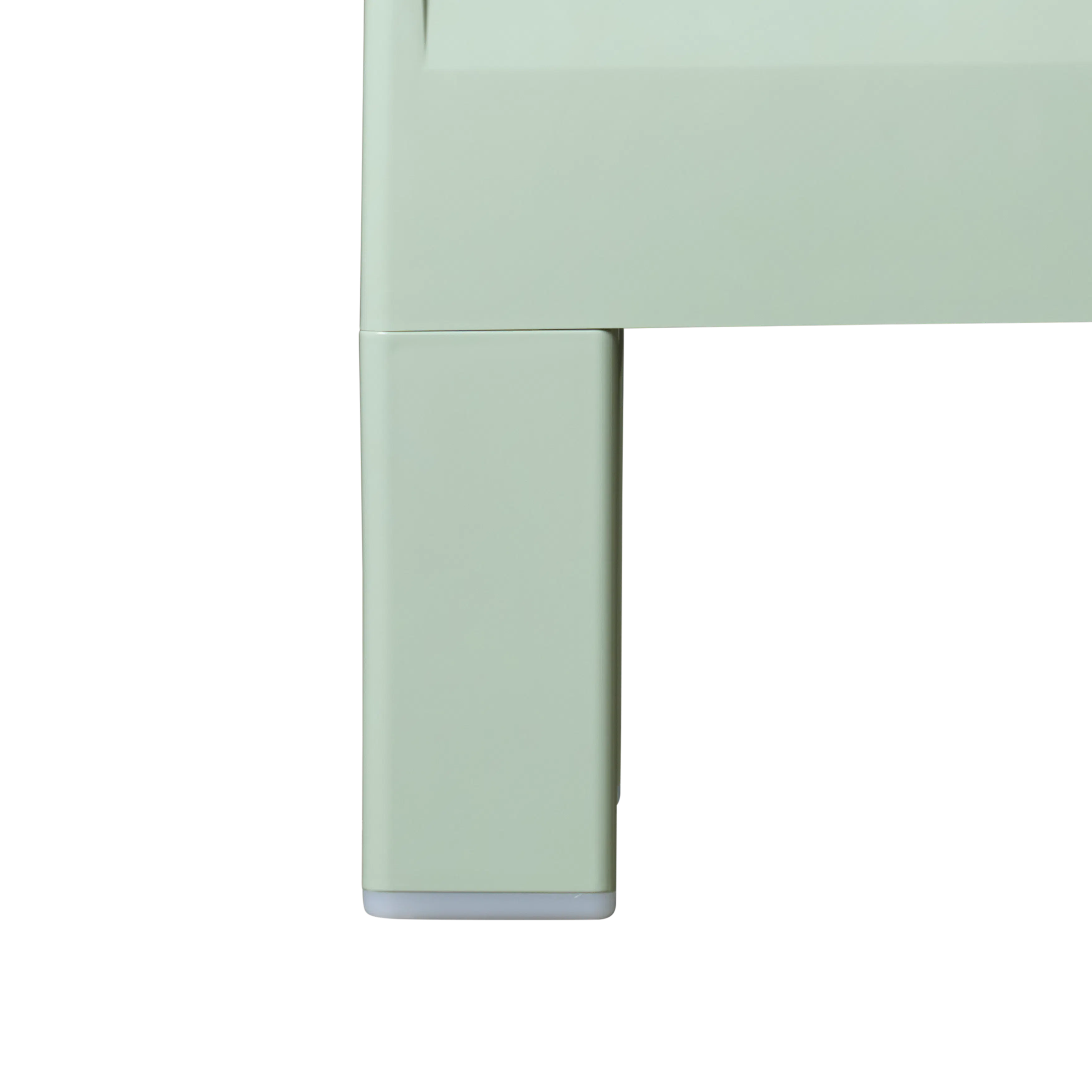 Venda Storage Stool - Sage Green - 9 - Light green, minimalist, modern, sleek, contemporary, soft pastel, calming, soothing