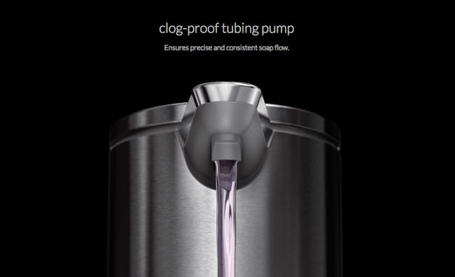 simplehuman Sensor 9oz Soap Pump Rechargeable - Rose Gold - 3