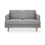 Soma 2 Seater Sofa - Grey (Scratch Resistant) - 11