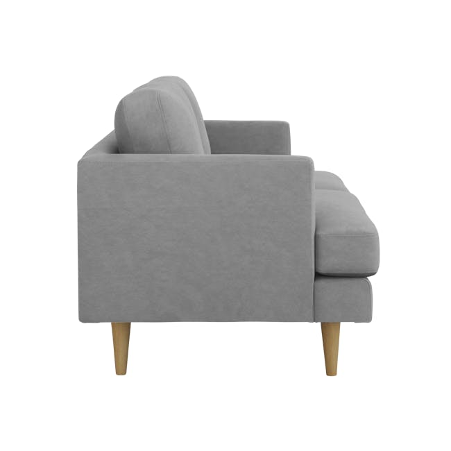 Soma 2 Seater Sofa with Soma Armchair - Grey (Scratch Resistant) - 10