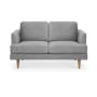 Soma 3 Seater Sofa with Soma 2 Seater Sofa - Grey (Scratch Resistant) - 9
