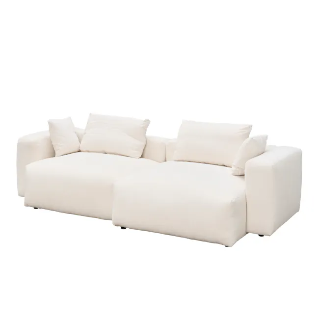 Blanca Left Arm Sofa Unit (Down Feathers) - 13