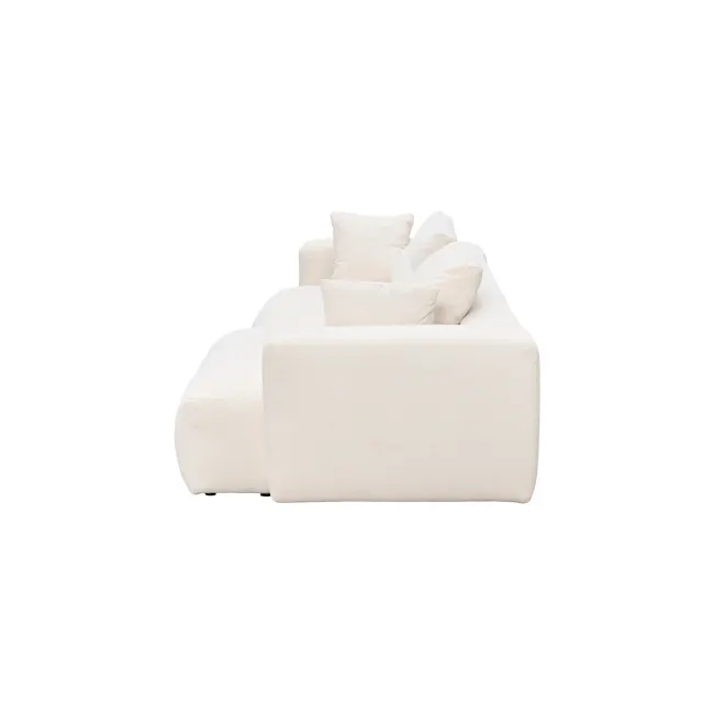 Blanca Left Arm Sofa Unit (Down Feathers) - 8