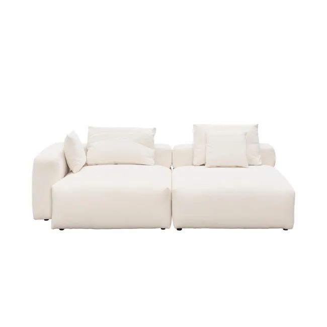 Blanca Left Arm Sofa Unit (Down Feathers) - 28