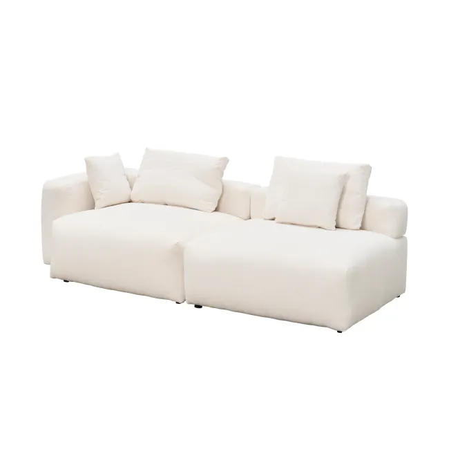 Blanca Left Arm Sofa Unit (Down Feathers) - 31