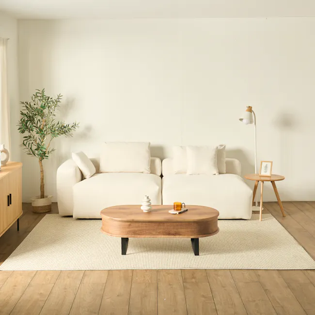 Blanca Left Arm Sofa Unit (Down Feathers) - 19