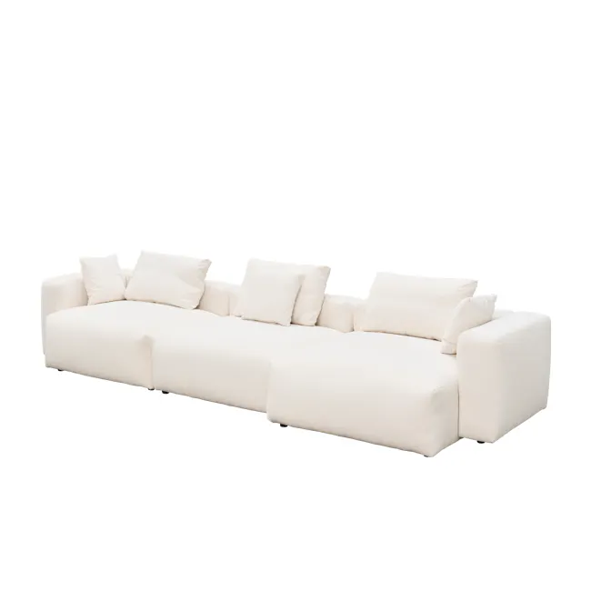 Blanca Left Arm Sofa Unit (Down Feathers) - 12