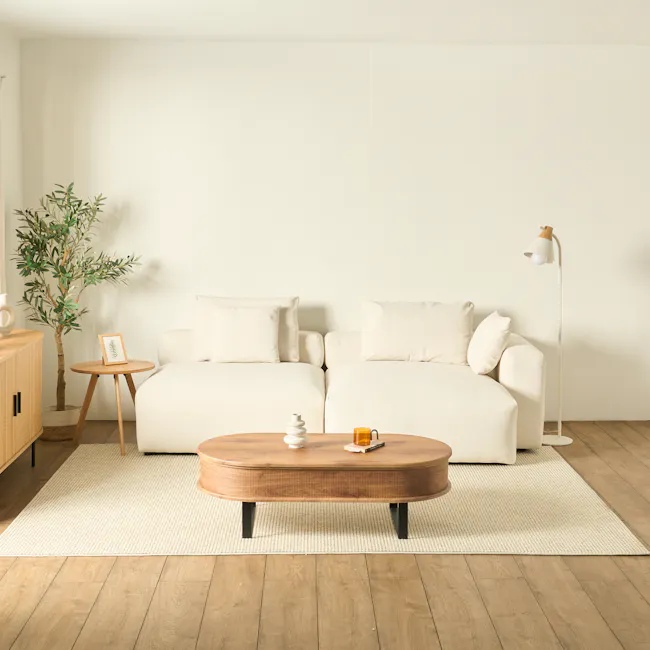 Blanca Left Arm Sofa Unit (Down Feathers) - 16