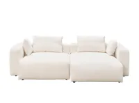 Blanca 3 Seater L-Shaped Sofa (Down Feathers)
