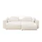 Blanca 3 Seater L-Shaped Sofa (Down Feathers)