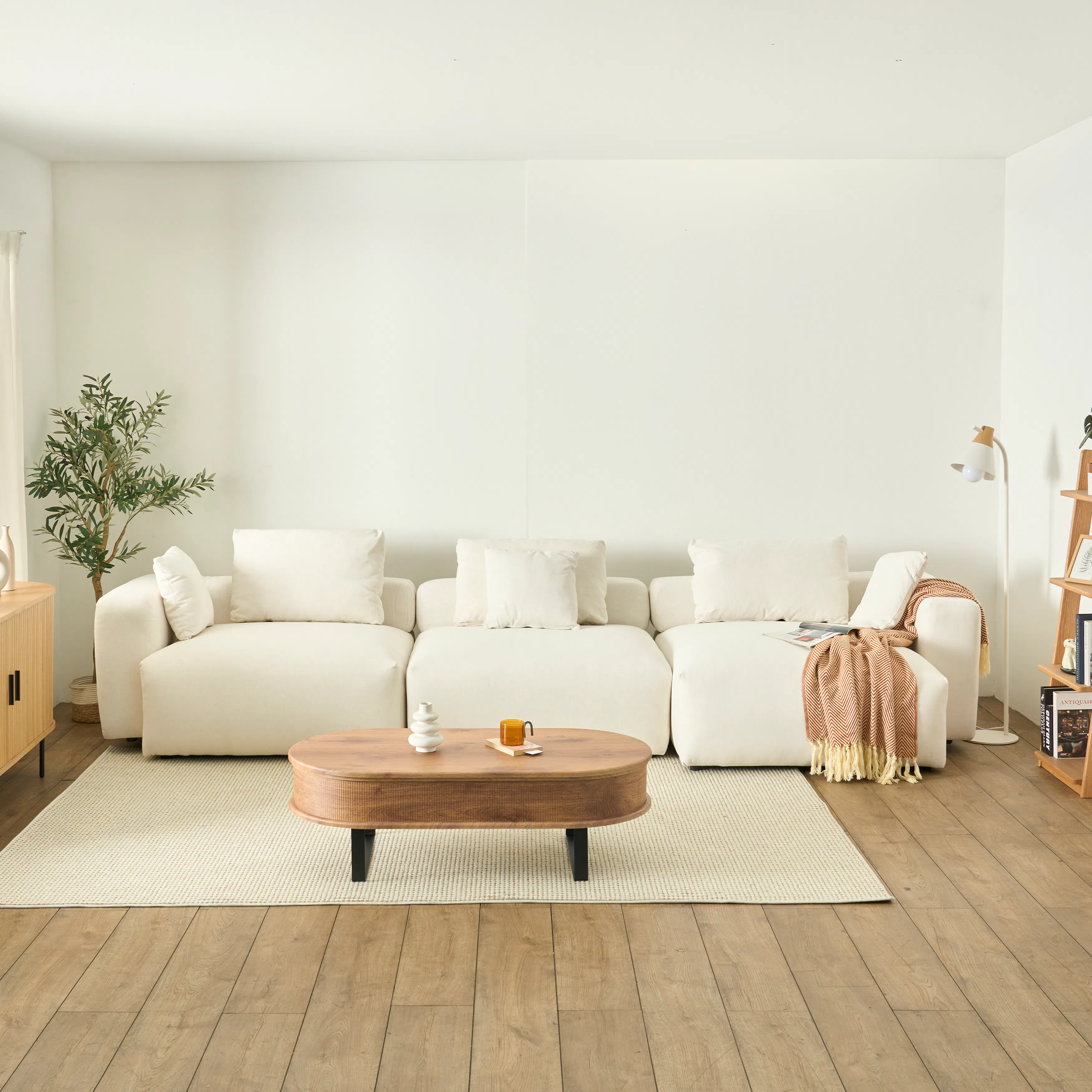 Blanca Right Arm Sofa Unit (Down Feathers) - 7
