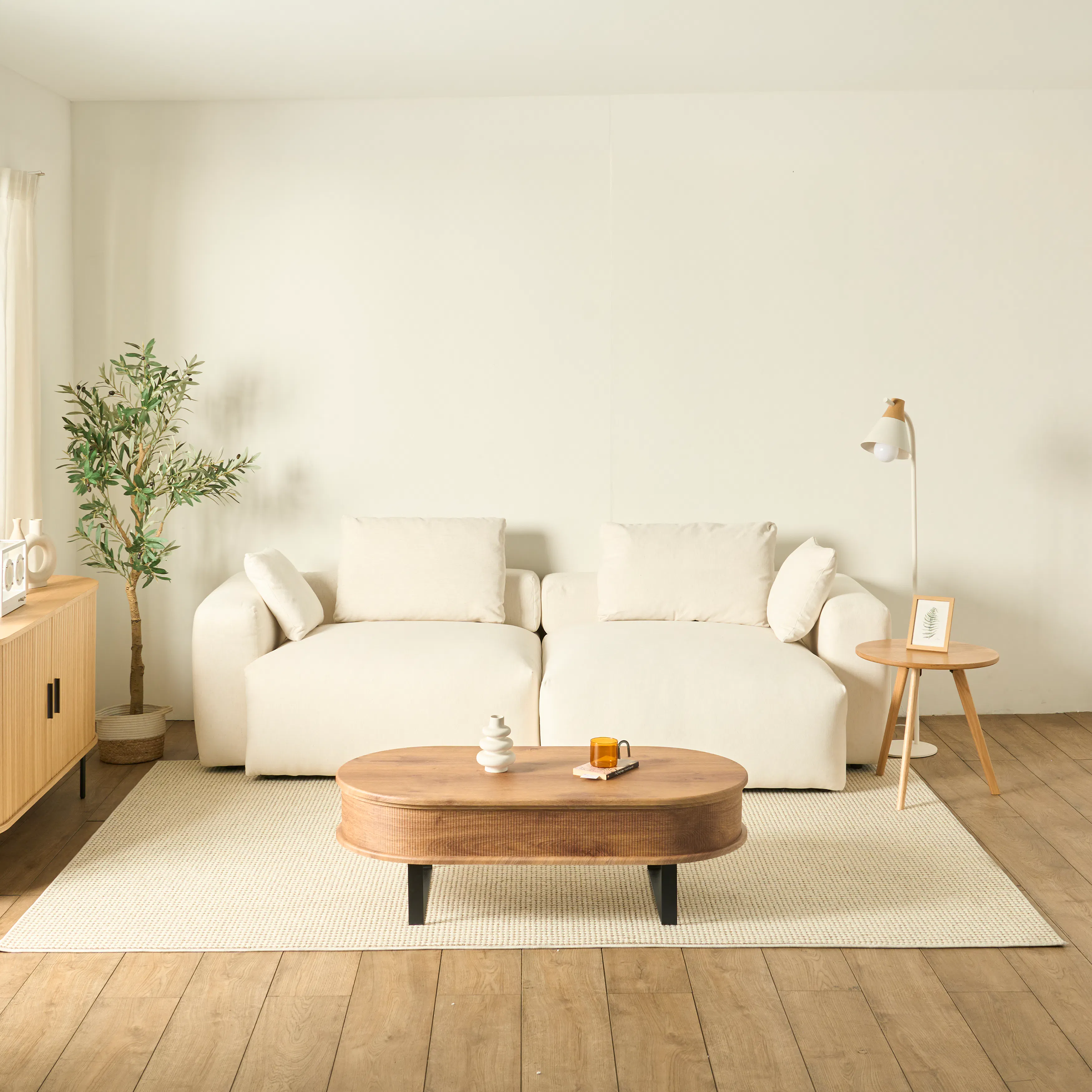 Blanca Right Arm Sofa Unit (Down Feathers) - 9