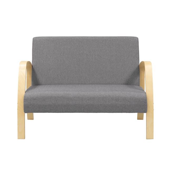 Mizuki 2 Seater Sofa - Grey - 8