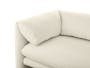 Artemis 3 Seater Sofa - White Boucle (Spill Resistant) - 5