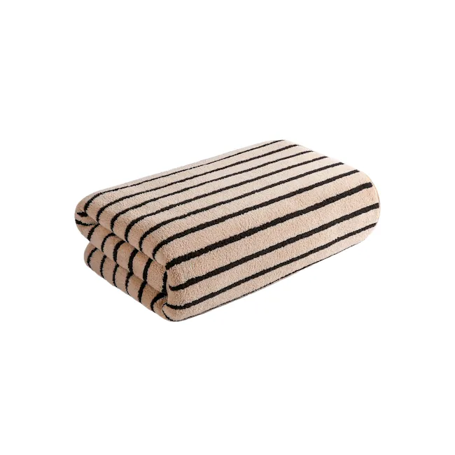 Line Bath Towel - Chestnut - 1