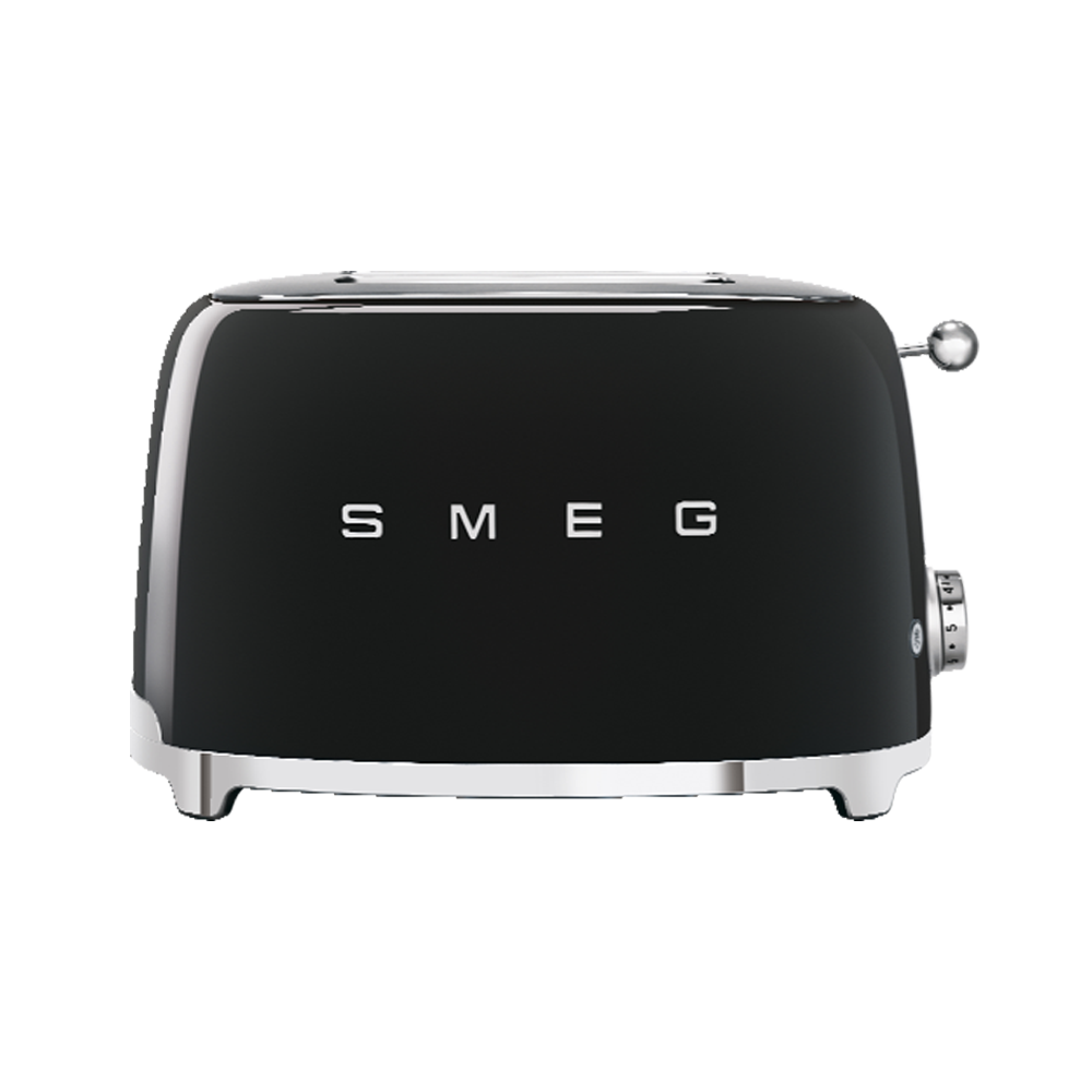 Smeg 2-Slice Toaster - Black