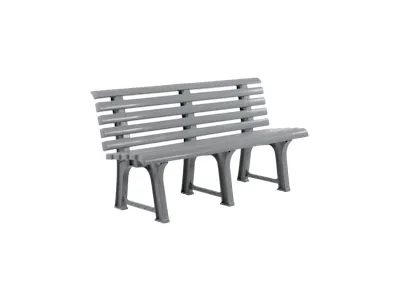 TOYOGO Garden DIY Long Bench - Grey