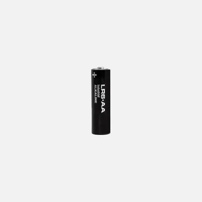 igloohome Smart Mortise 2 - 15 - Battery, industrial, alkaline, LR6. AA, cylindrical, black, text, positive, charge