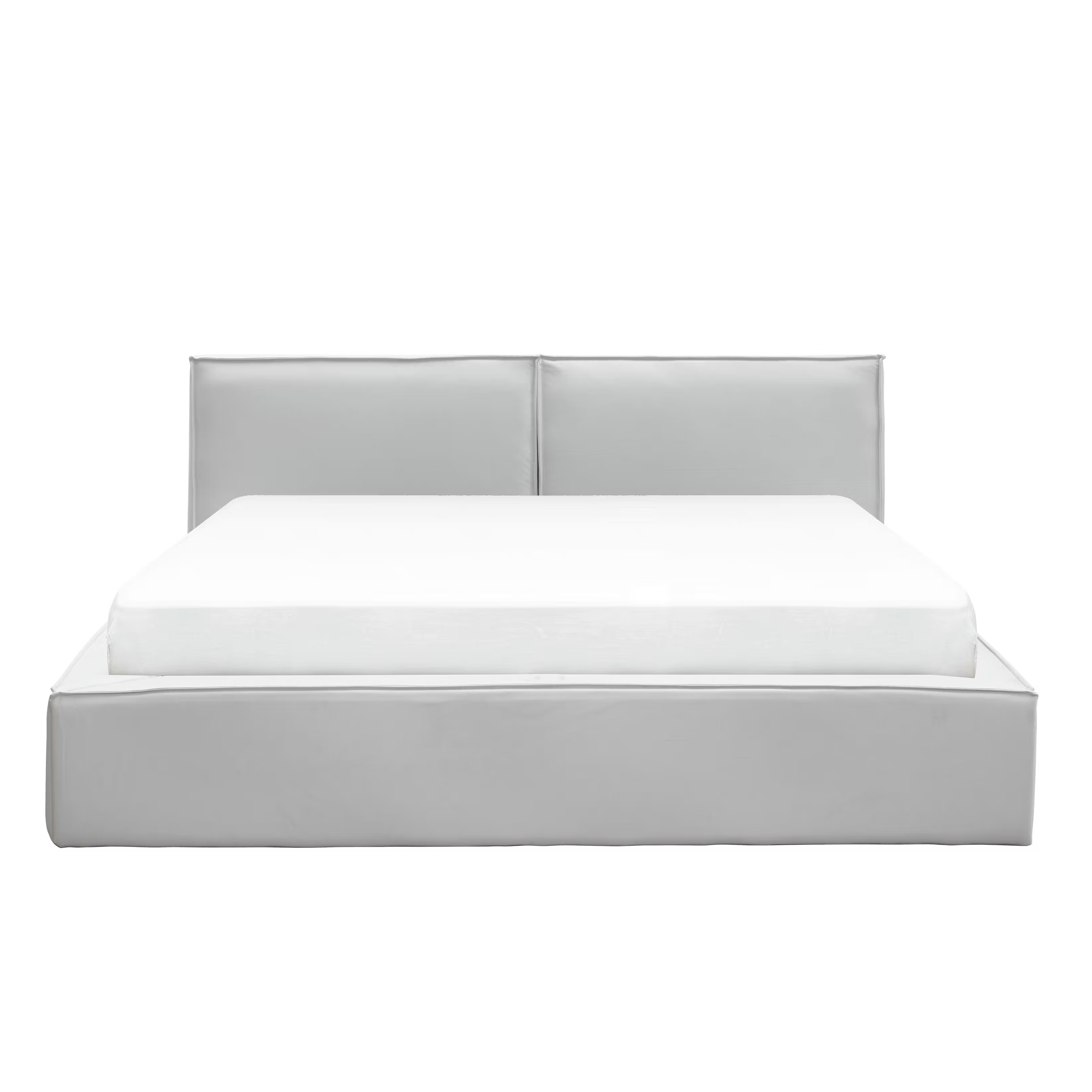 Maine Storage King Bed - Light Grey (Pet Friendly)
