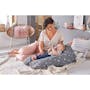 Theraline The Original Maternity and Nursing Pillow - Cream Fine Knit - 5