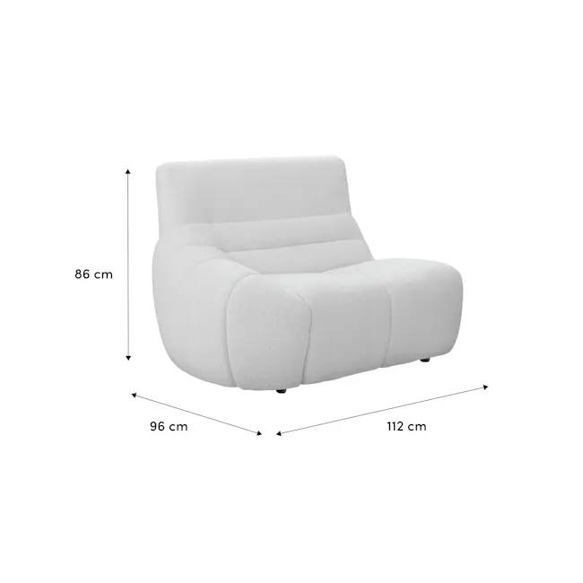 Tara 3 Seater Sofa - Beige - 20