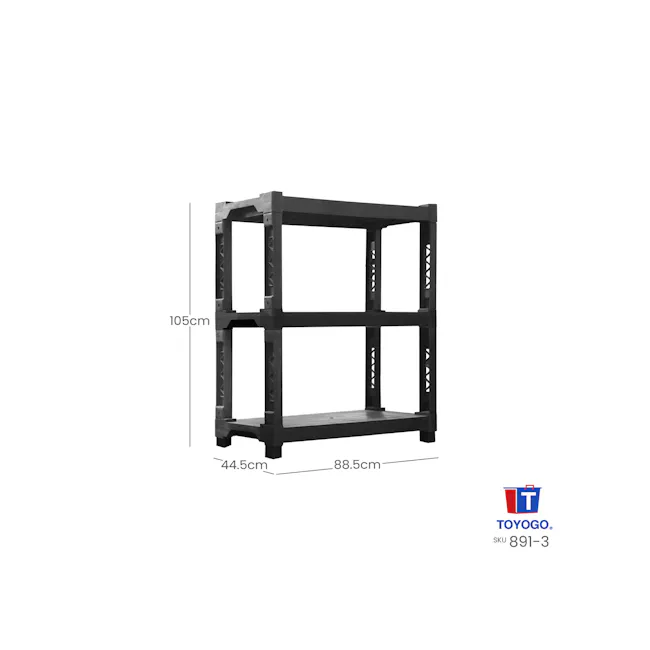 TOYOGO Takumi 3 Tier DIY Storrage Shelving - 2