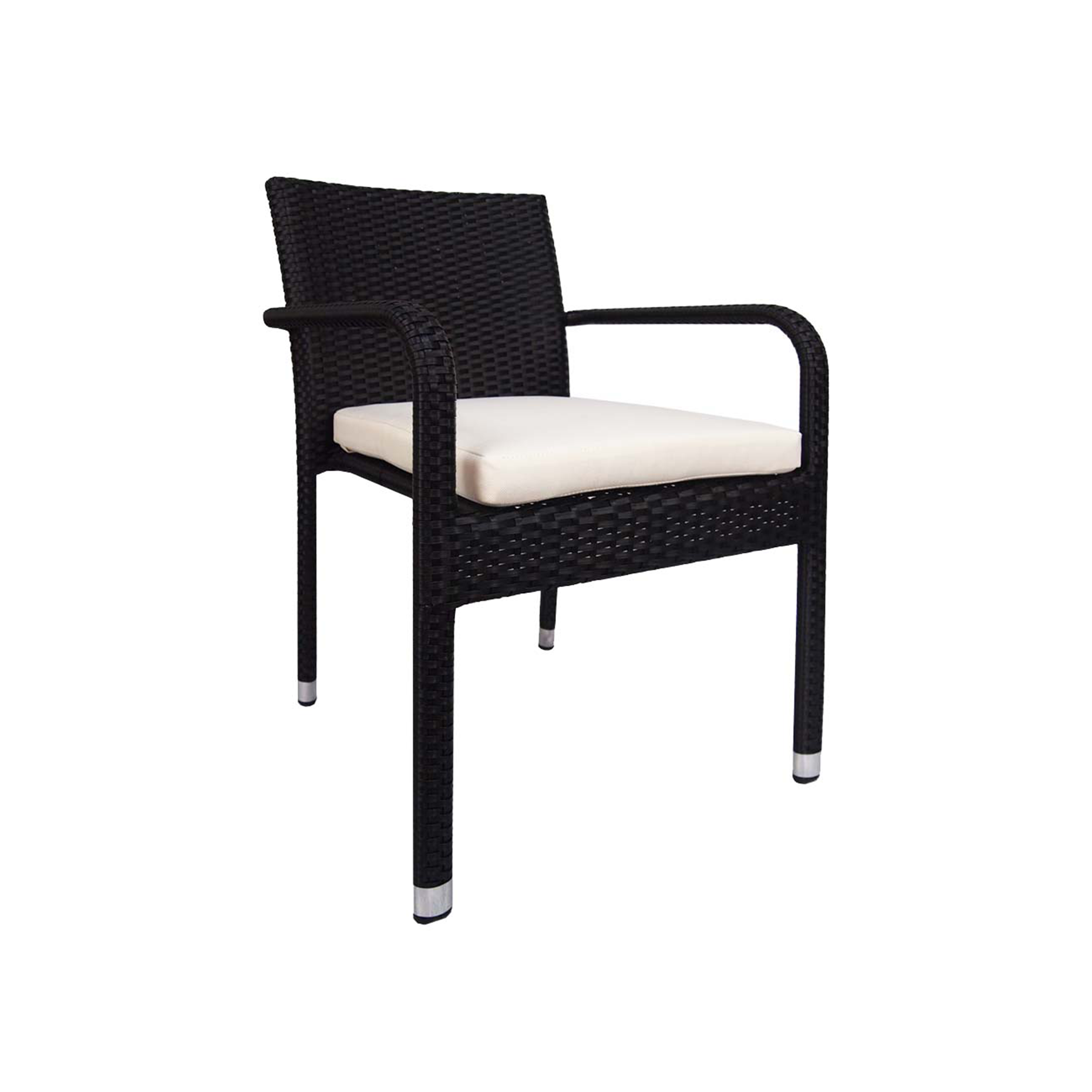 Jardin Outdoor Dining Chair - White Cushion