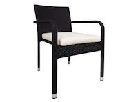 Jardin Outdoor Dining Chair - White Cushion