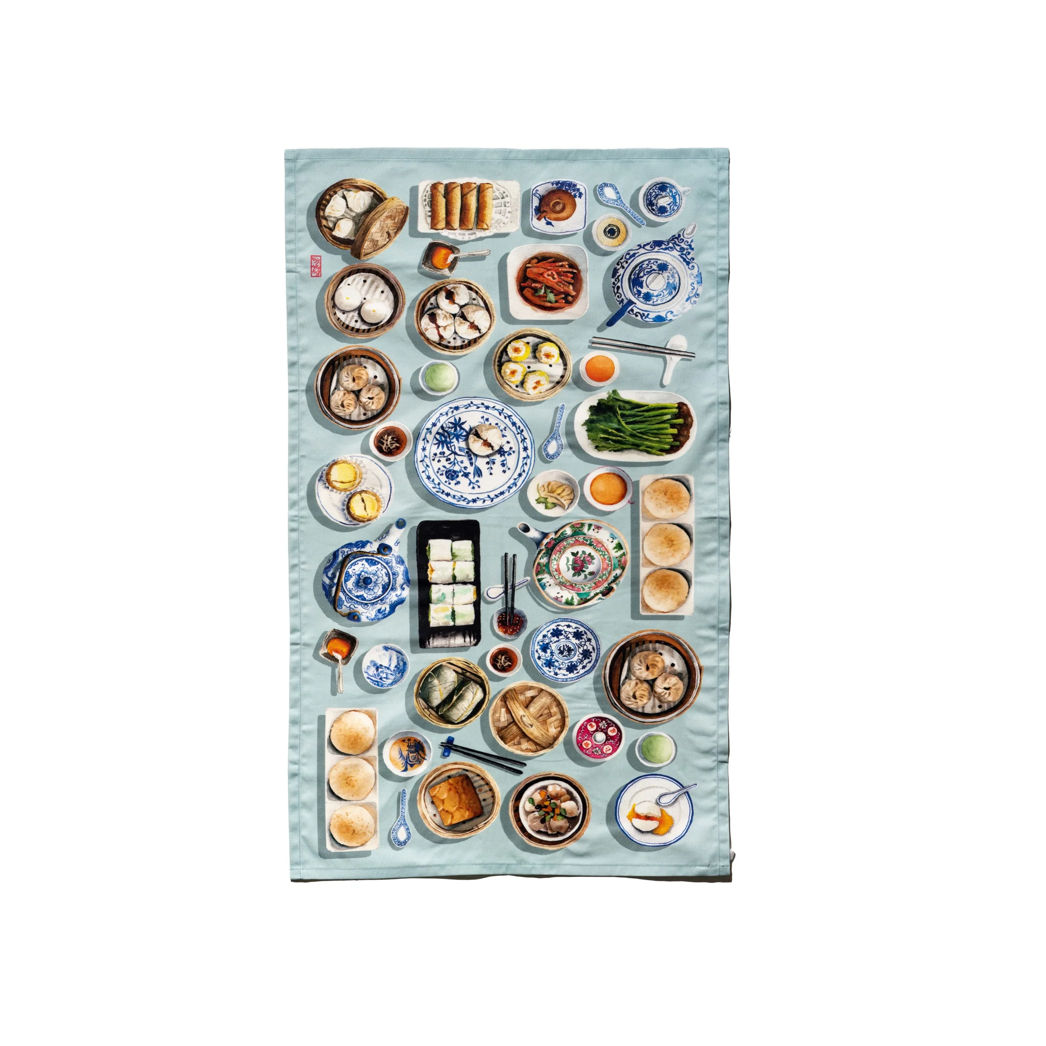 Singlapa Chinese Dim Sum Tea Towel