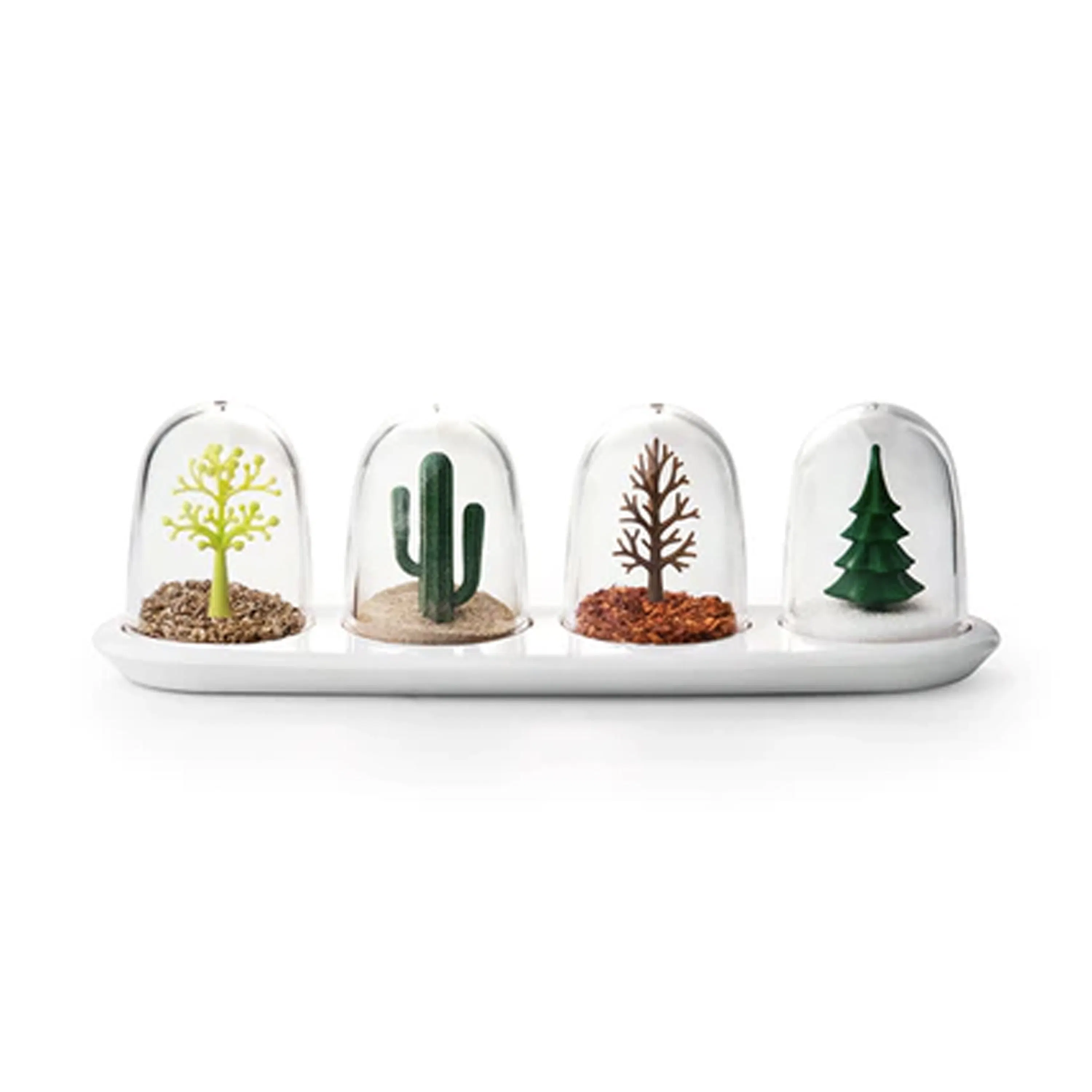 Qualy Four Seasons Seasoning Shaker Set
