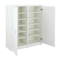 Tomos Shoe Cabinet 0.9m - White - 4