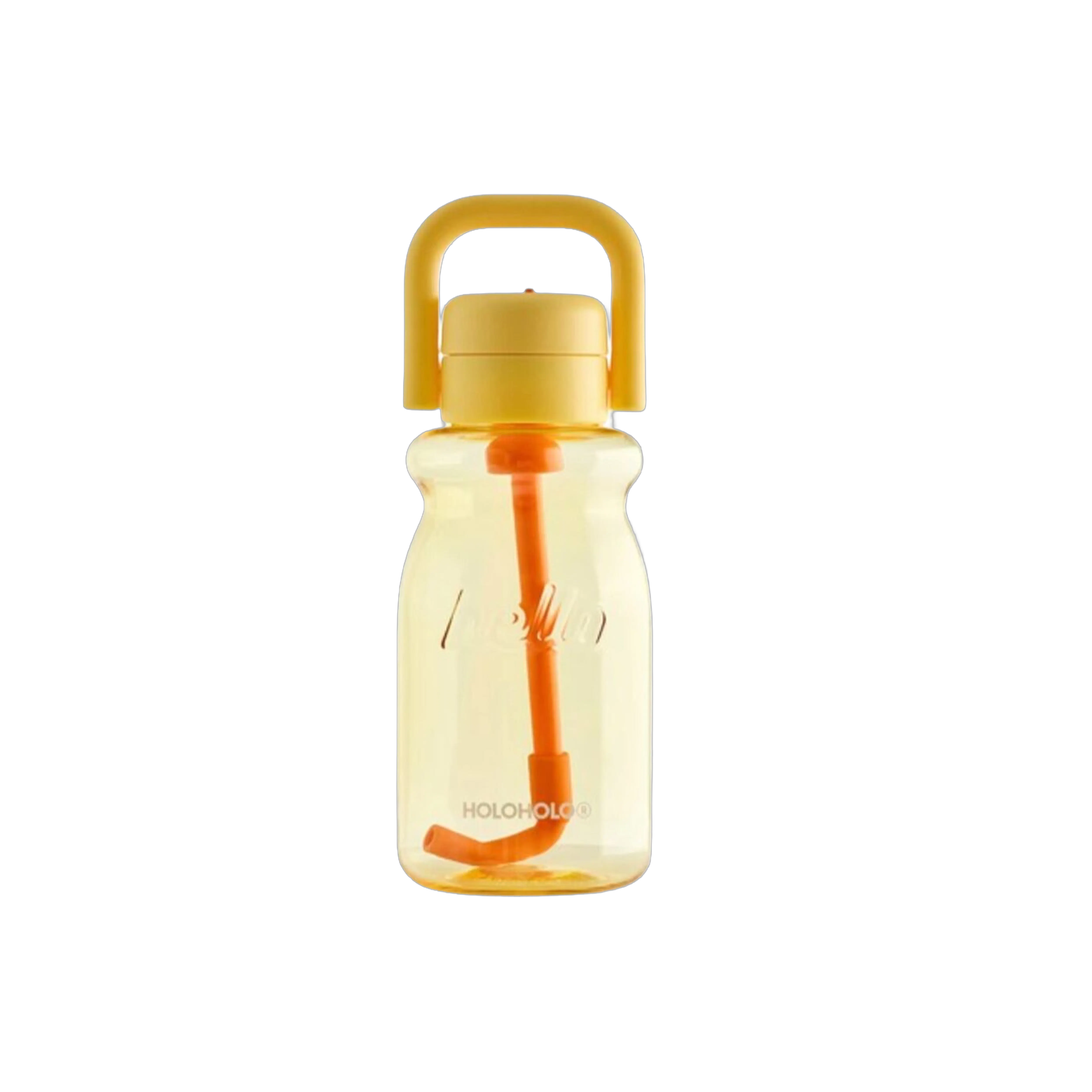 HOLOHOLO Plastic Milk Cup 620ml - Yellow