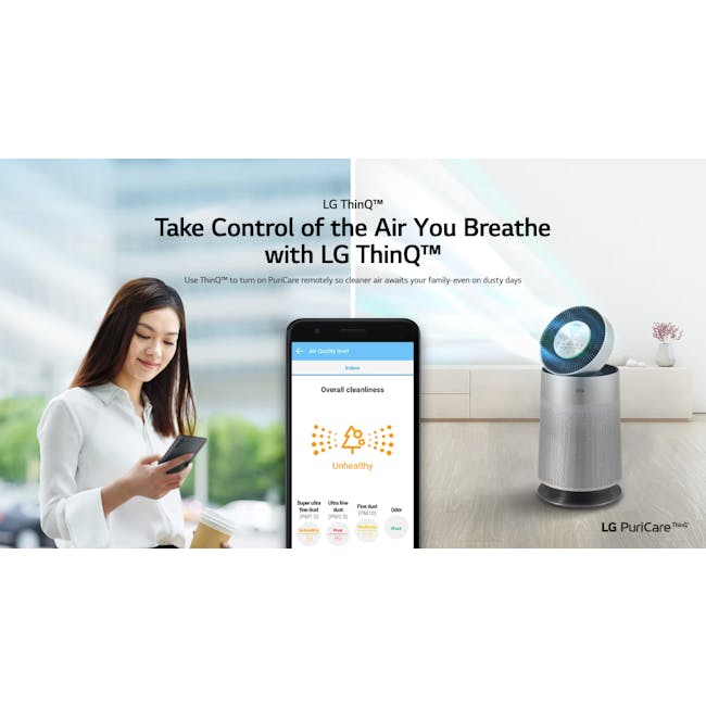 LG Puricare™ Air Purifier - Pet Mode - 11