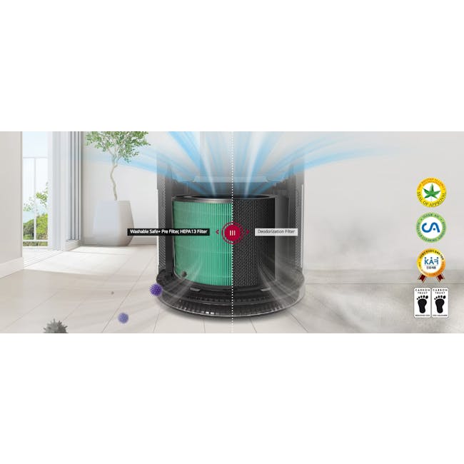 LG Puricare™ Air Purifier - Pet Mode - 10