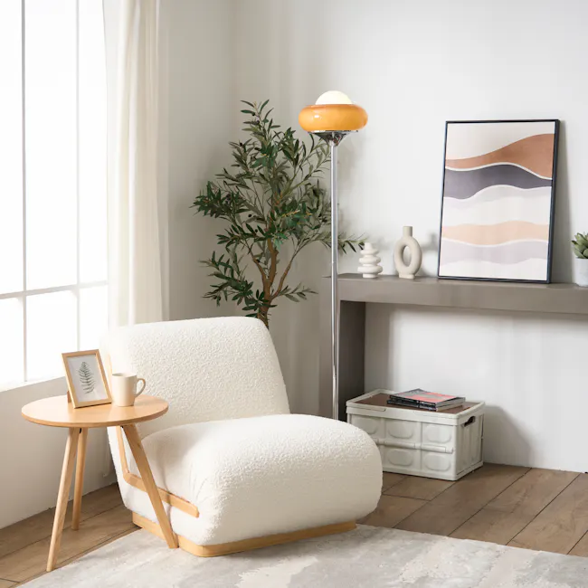 Carli Retro Sphere Floor Lamp - 4