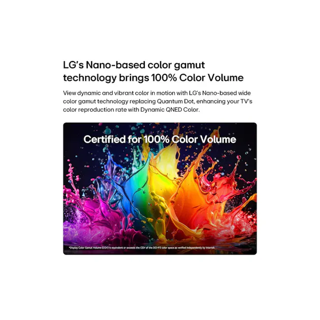 LG 85 Inch QNED70 AI Mini LED 4K Smart TV 2026 *Online Exclusive* - 3