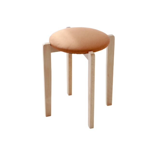 Annzy Stackable Stool - Orange - 0