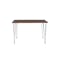 Mizell Dining Table 1.2m in Walnut with 4 Mizell Chairs in Black - 3