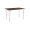 Mizell Dining Table 1.2m in Walnut with 4 Mizell Chairs in Black - 4