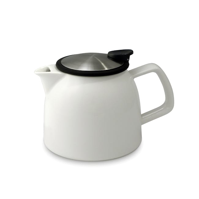 Forlife Bell Teapot - White - 1