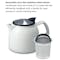 Forlife Bell Teapot - White - 6