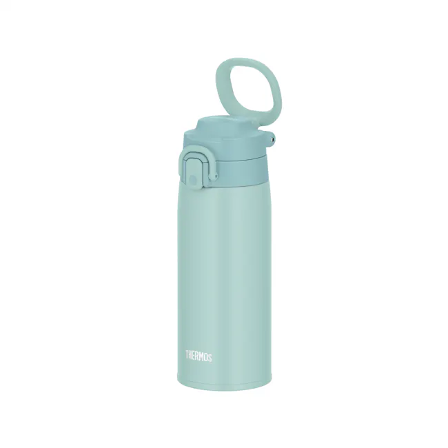 Thermos® One-Push Bottle with Carry Loop - Mint Blue (2 Sizes) - 4