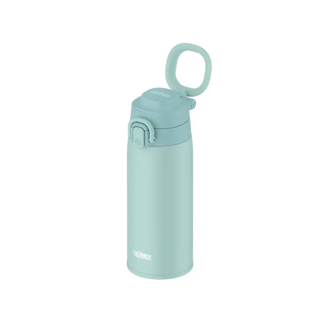 Thermos® One-Push Bottle with Carry Loop - Mint Blue (2 Sizes) - 3