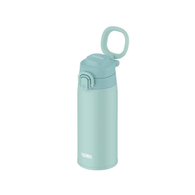 Thermos® One-Push Bottle with Carry Loop - Mint Blue (2 Sizes) - 3